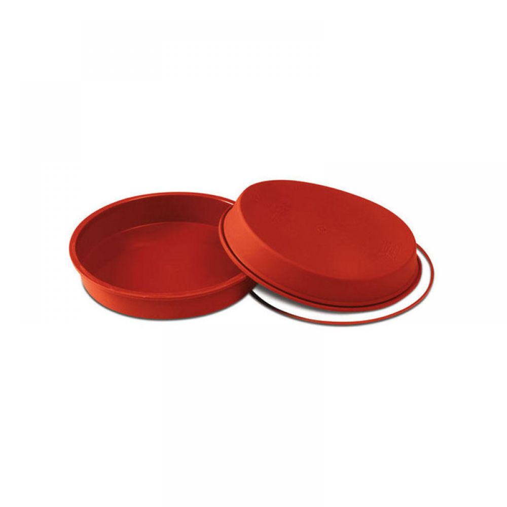 Smooth silicone round pan